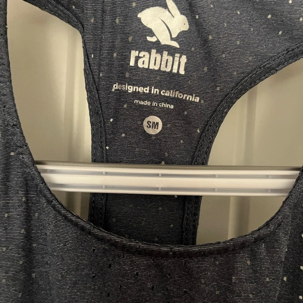 Rabbit Racerback Tank - Picture 1 of 4